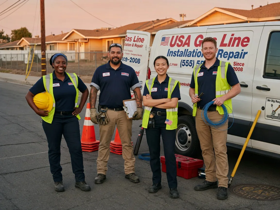 Gas Line Installation company in Robinson, ND
